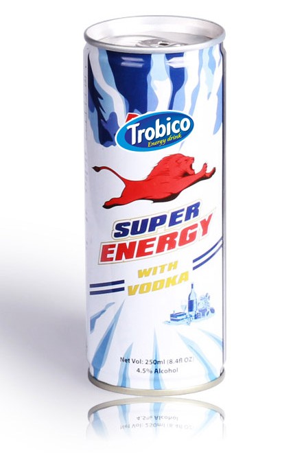 250ml Energy Drink with Vodka